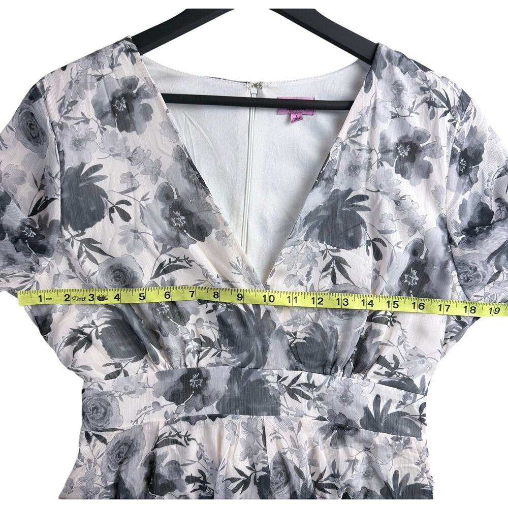 FRANCESCA'S Miami Ruffle Romper - Picture 5 of 7